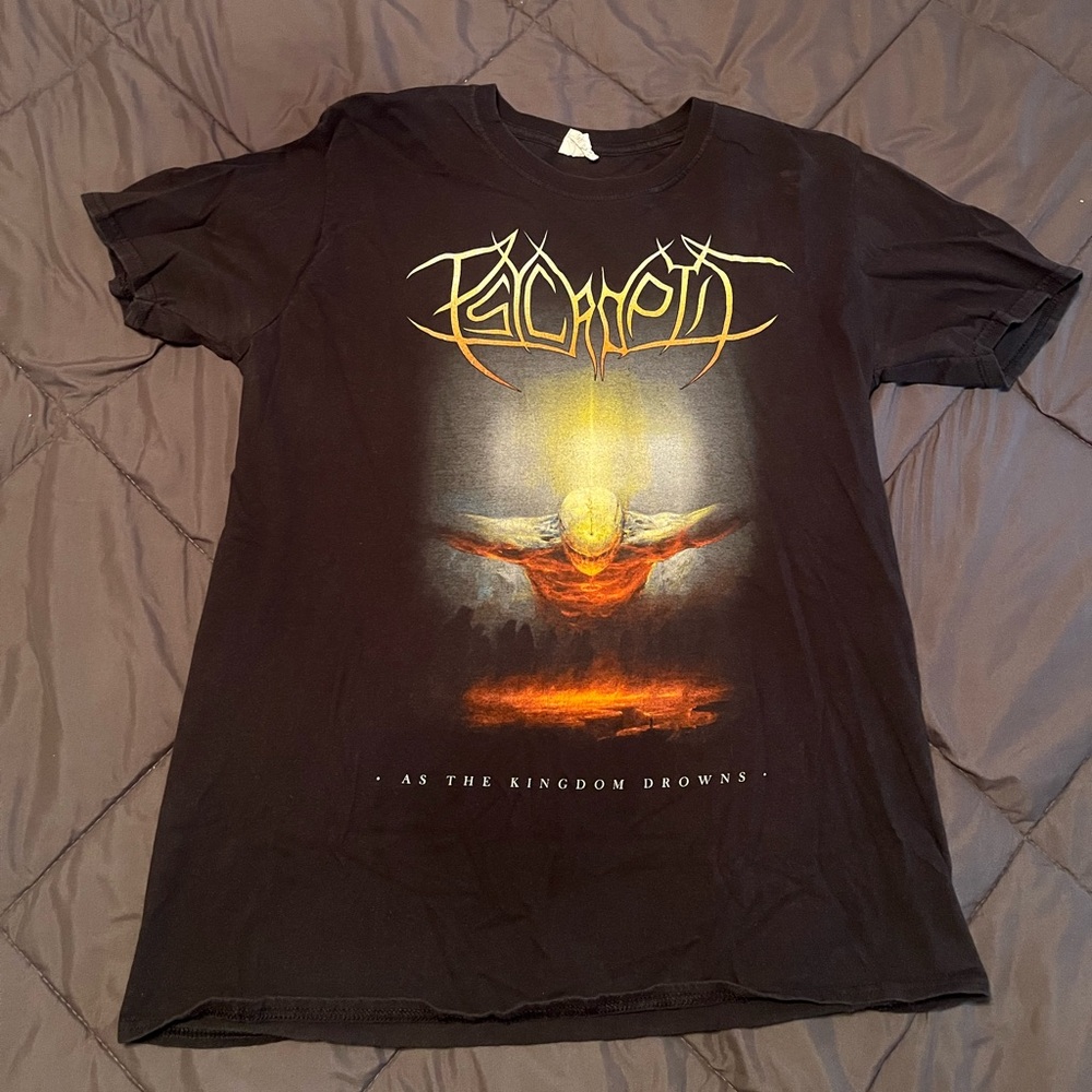 Psycroptic Band T-Shirt, Men’s Size L